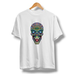 Vibrant skull