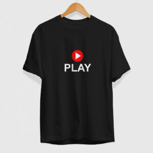play black t shirt final mockup