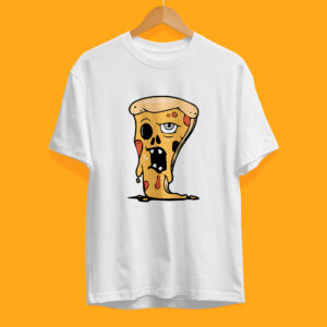 zombie white t shirt